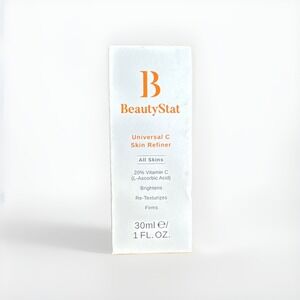 BeautyStat Universal C Skin Refiner Serum Anti-Aging Brightens 1.0oz/30mL NIB